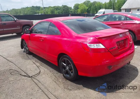 2006 Honda Civic Ex из США, поврежденный, VIN 2HGFG12866H582741